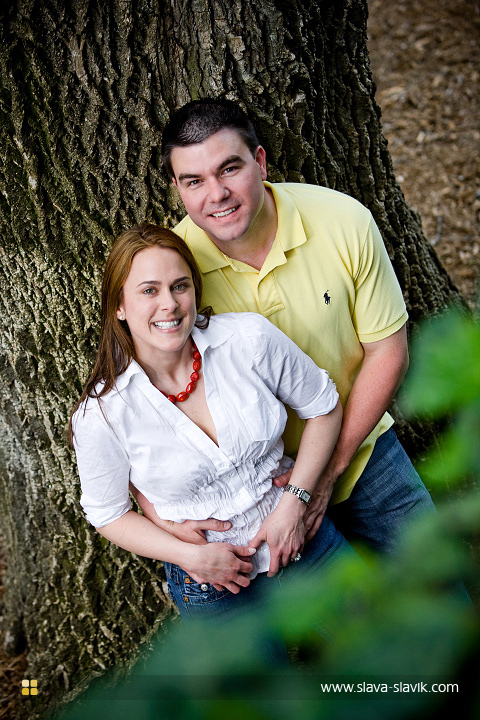 Couple and a big tree
