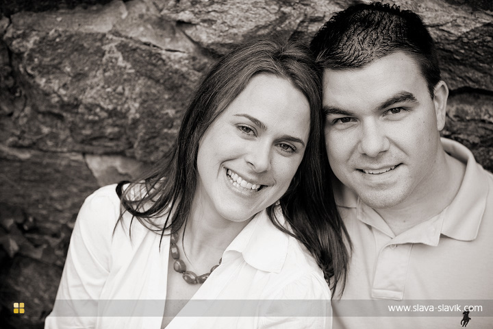 Engagement photo close-up