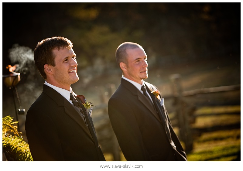 Groom Awaiting Bride