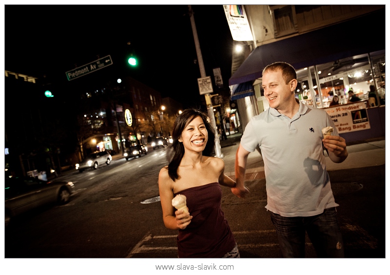 Atlanta Streets in Night