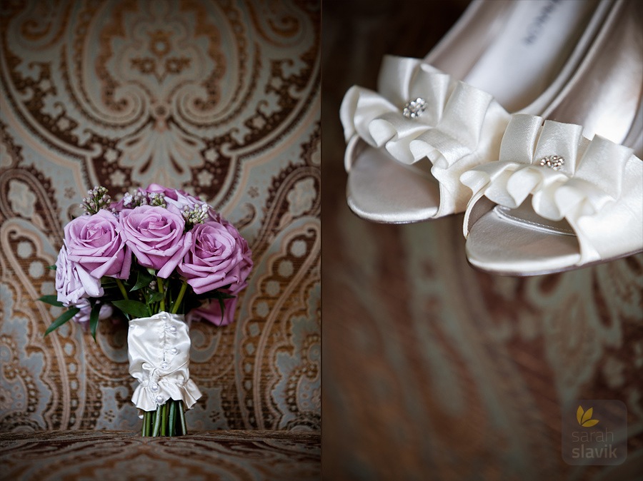 Bouquet and Shoes