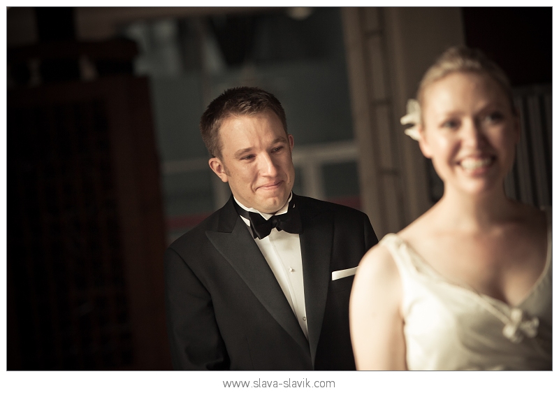 Bride Meeting Groom