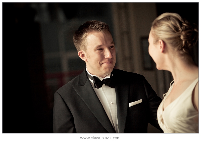 Bride Meeting Groom