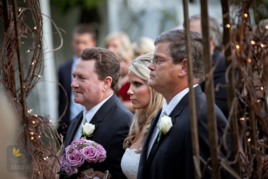 Bride with Fathers