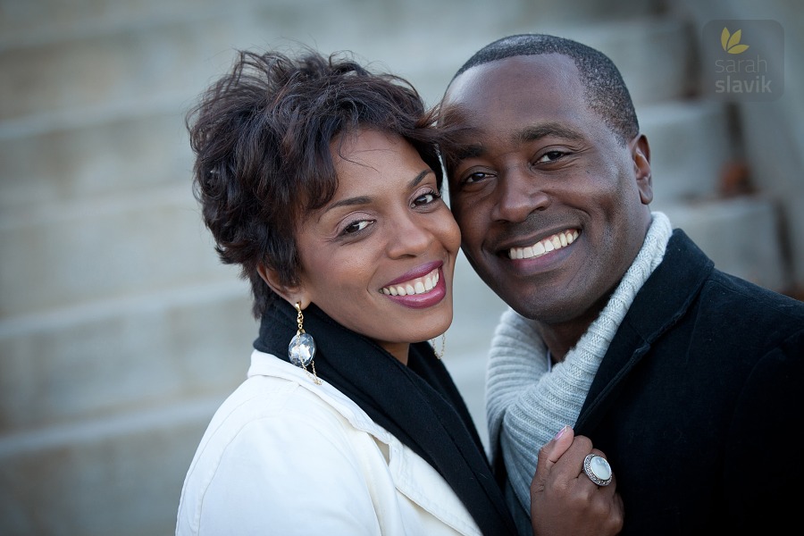 Couple Close-up Portrait Couple Close-up Portrait