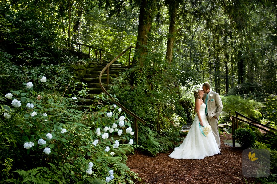 Dunaway Gardens wedding portrait