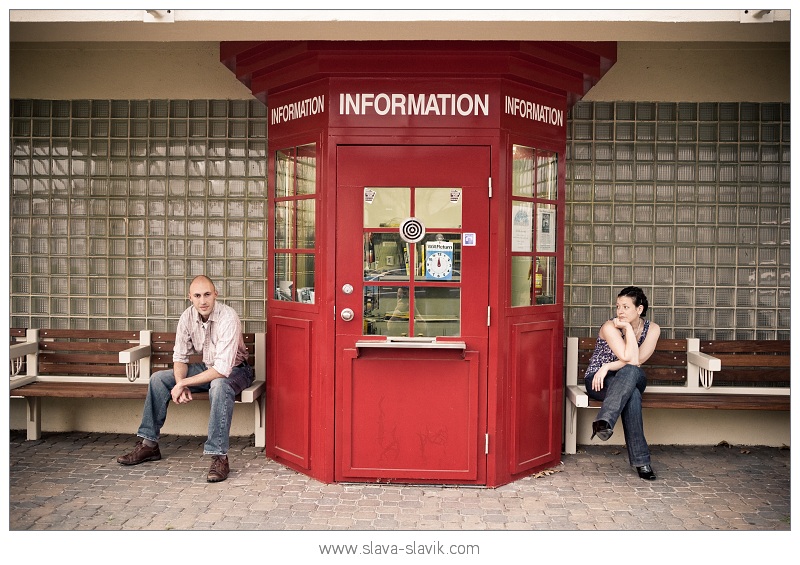 Information Booth in Athens, GA