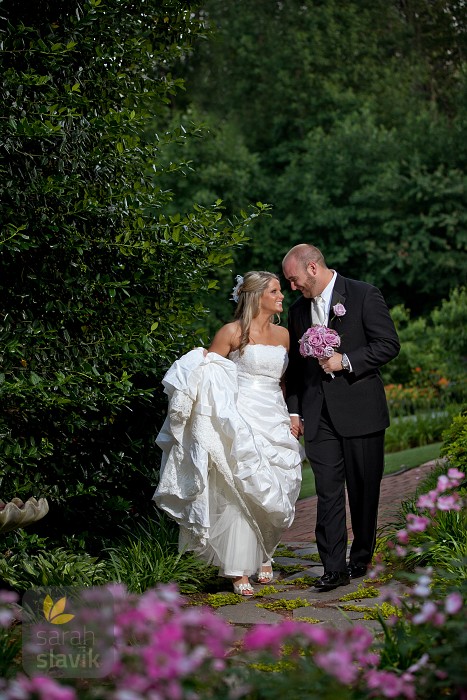 Little Gardens Wedding Portrait