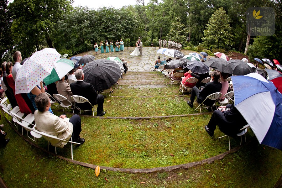 wedding at Dunaway Gardens