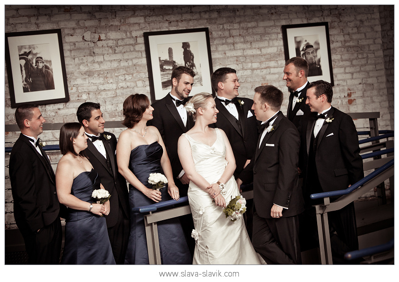 Wedding Party at King Plow Art Center