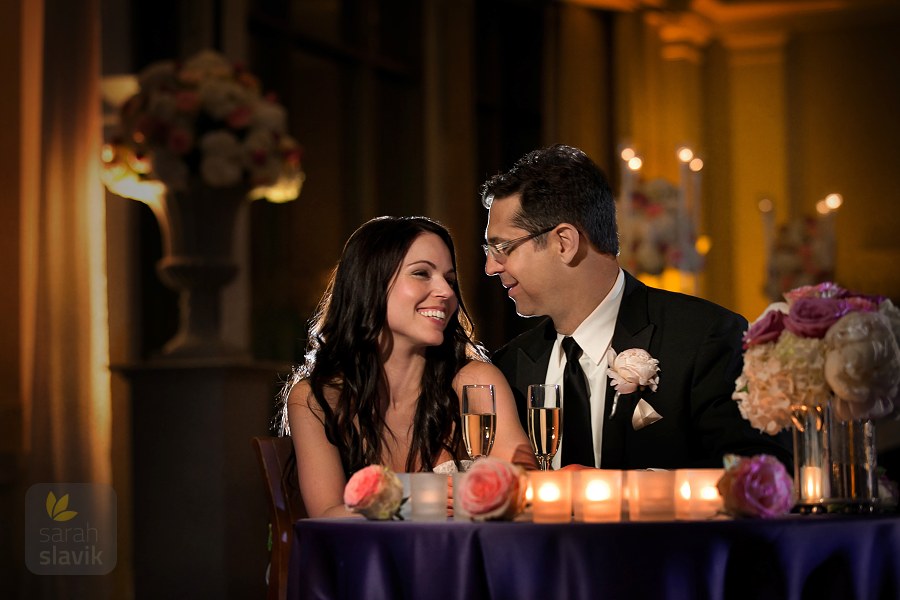 Couple with candles
