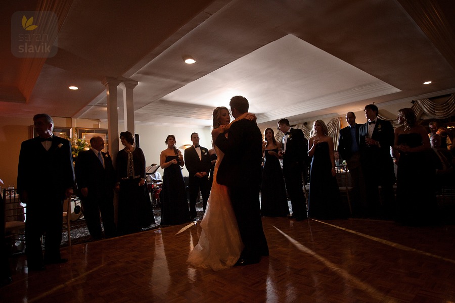 First dance in a ballroom