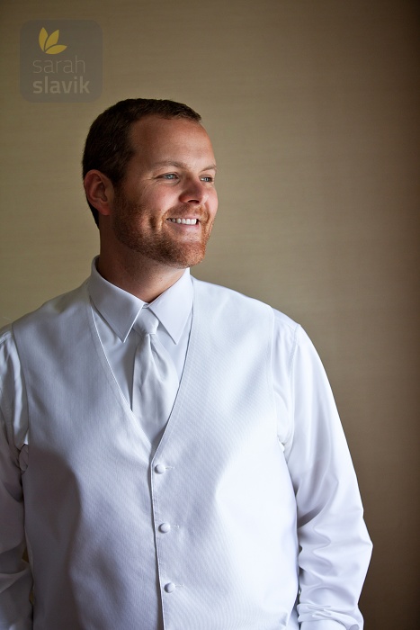 Groom in a White Vest