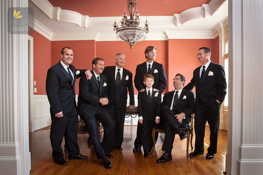 Groomsmen indoor