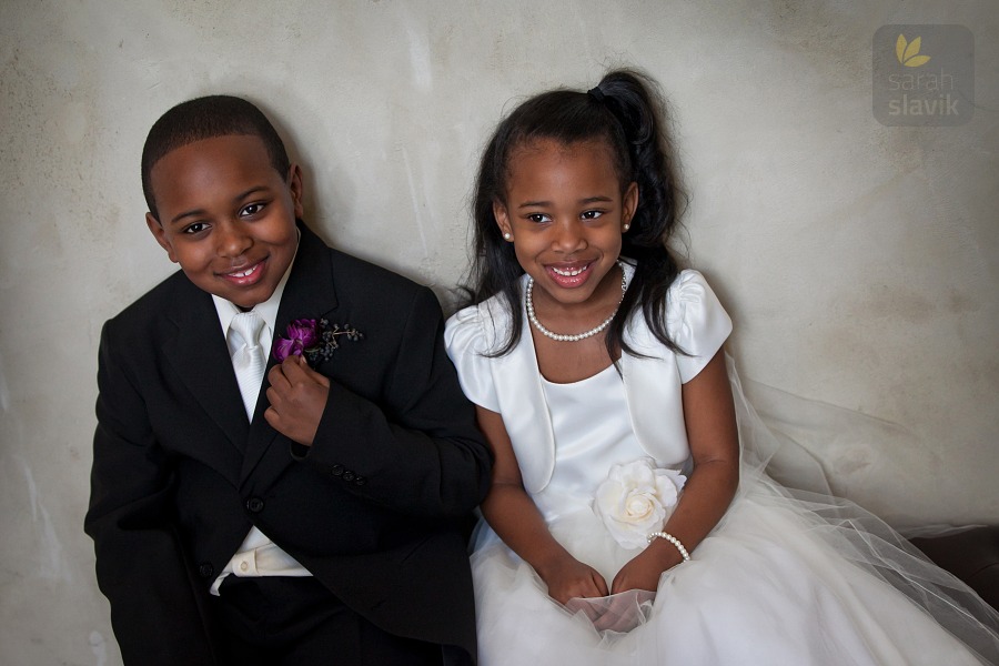 Ring bearer and flowergirl