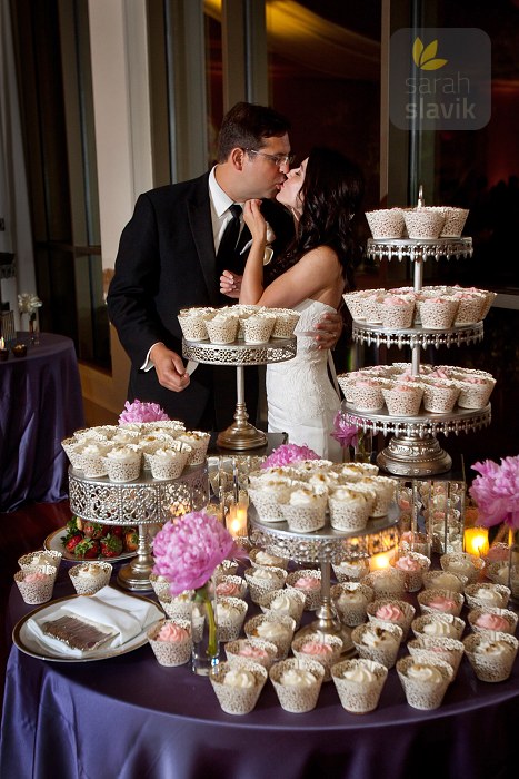 Wedding cup-cakes