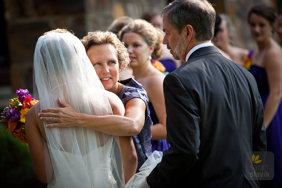 Wedding embrace