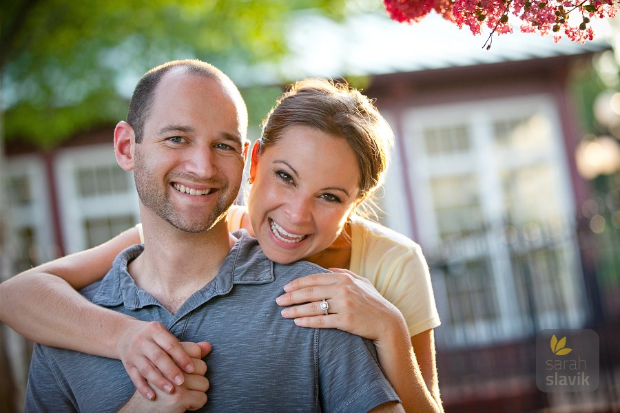 Engagement portrait Roswell GA