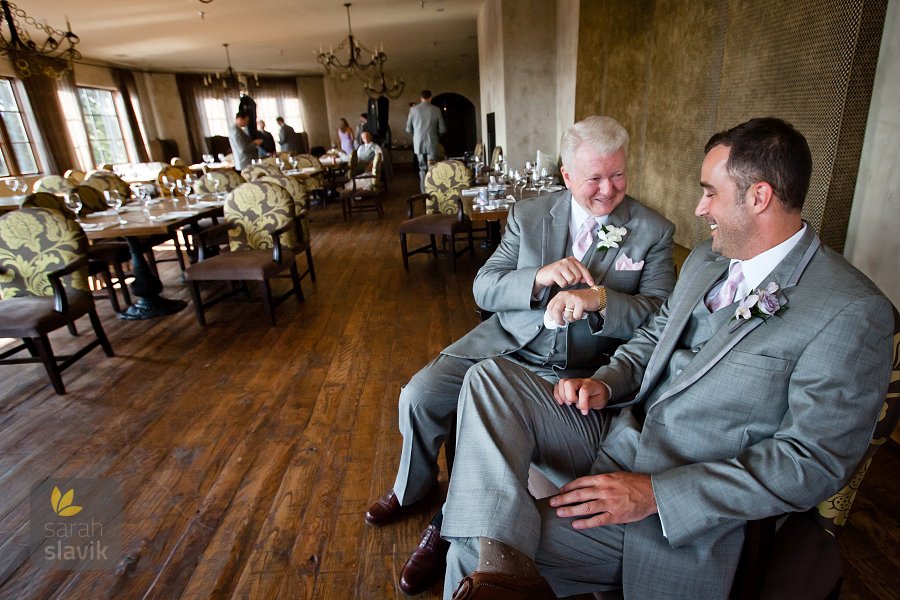 Groom and best man