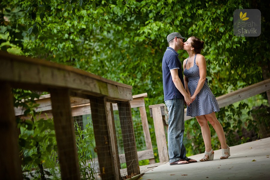 Kissing couple