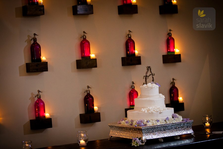 Wedding cake candles
