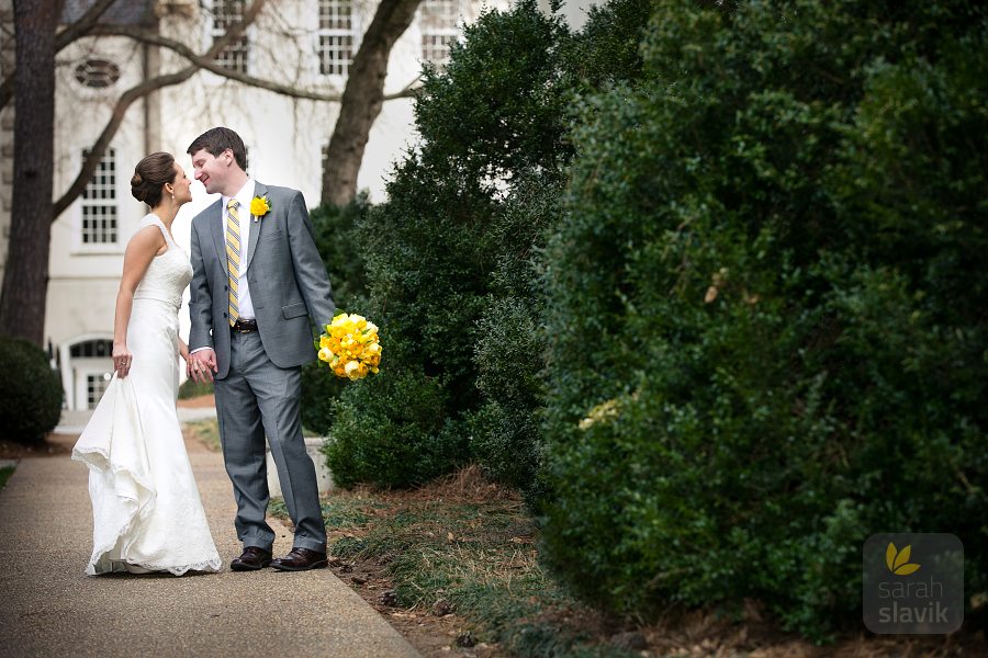 Wedding at Glenn memorial church