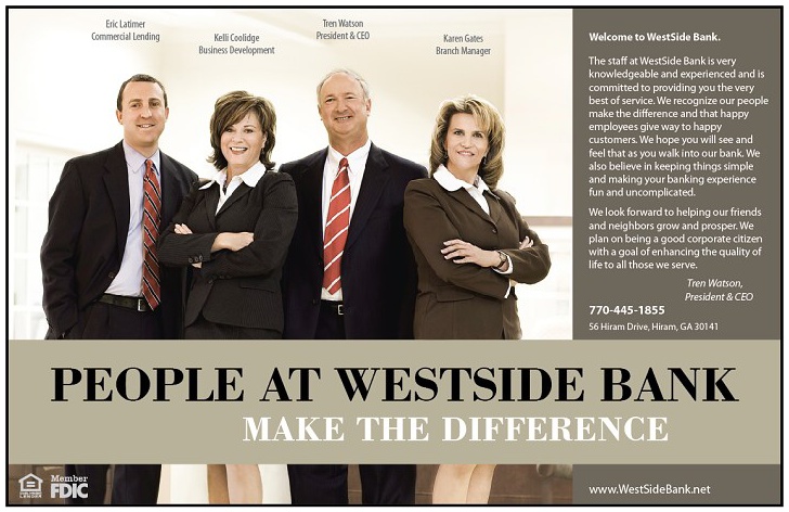 WestSide Bank Management Staff