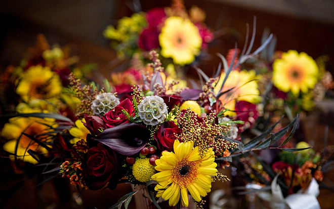 Fall Wedding Bouquet